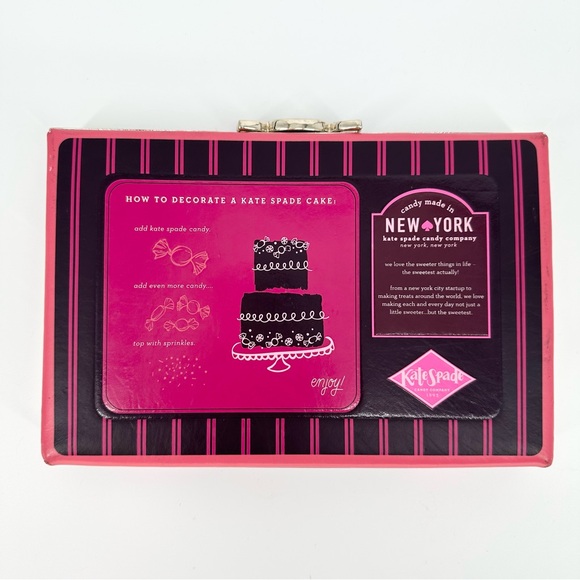 Kate Spade New York Candy Shop Wrapper Sweet Candy Box Novelty Clutch - Picture 4 of 16